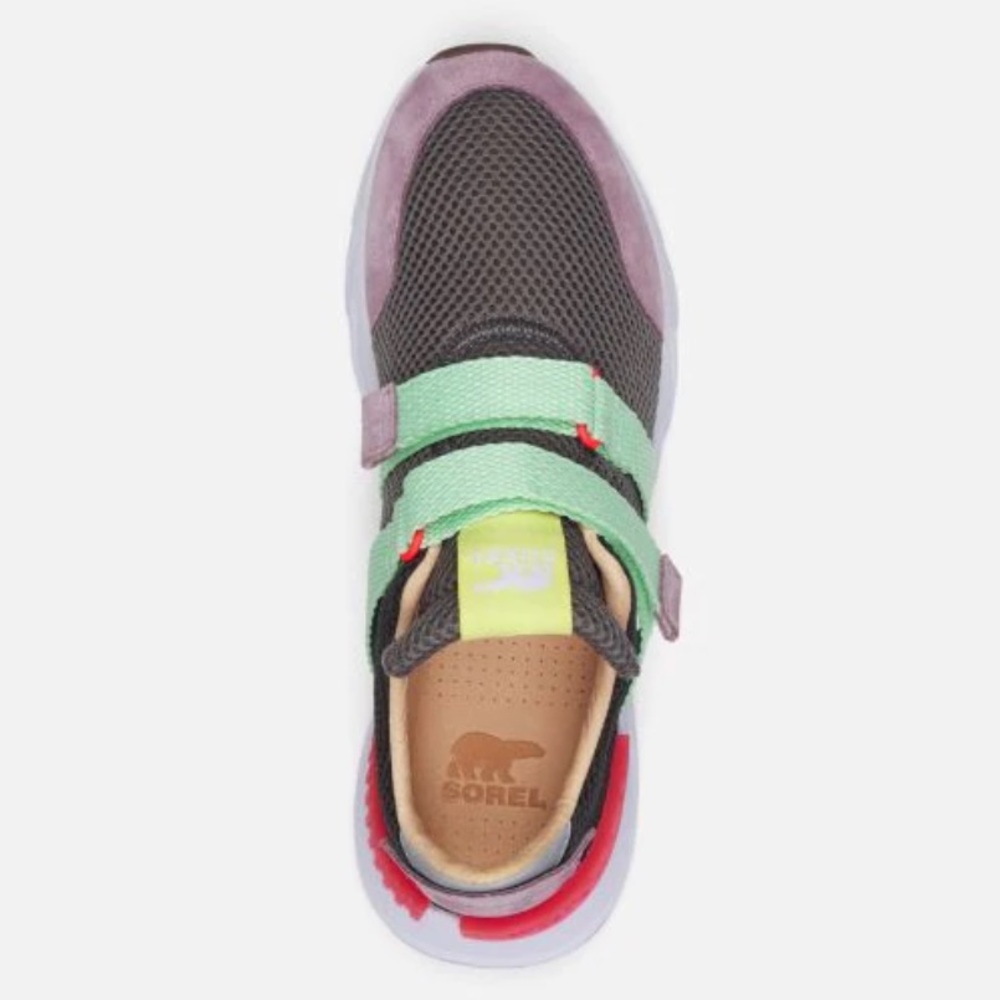 Sorel Women's Sneakers in Gray, Mint, and Purple - Picture 5 of 15